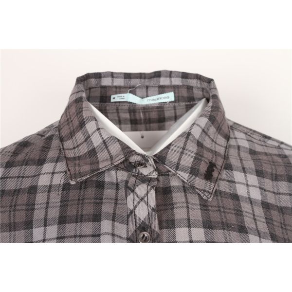 Ladies Casual Plaid Shirts / Woman'S Casual Shirts / New Fashion Cheap Shirts