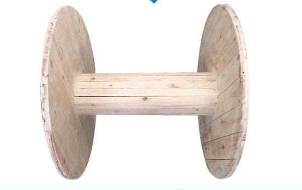 Empty Large Wooden Cable Spools Cable Reel Wooden Wire Drum