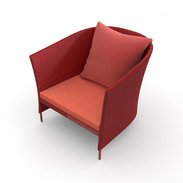 Patio Rope Orange Big Loading Ability Outdoor Sectional Couch
