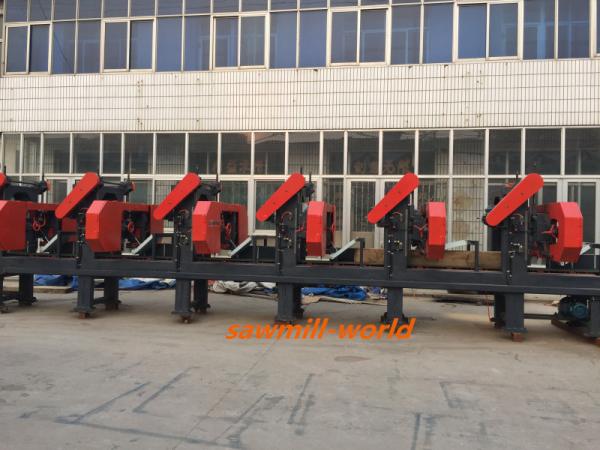 Horizontal Band Resaw Industrial Sawmill Equipment With Multiple Heads