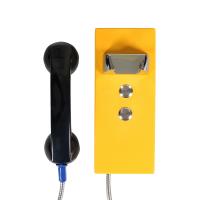 Telefone de discagem rápida para linha direta de emergência à prova d'água e à prova de vandalismo para banco