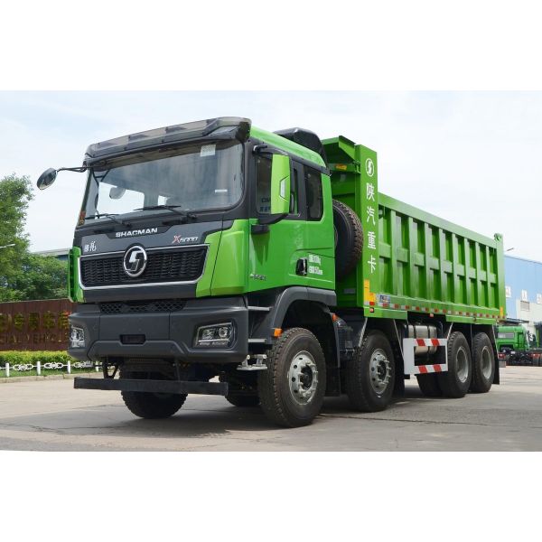 Shacman 8x4 X5000 Used Heavy Duty Dumper Truck Left Hand Drive