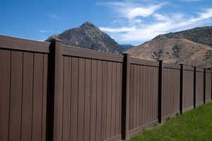 PVC Vinyl Privacy Fence Panel Outdoor Garden Yard Backyard Pool Weatherproof UV Eco-Friendly Ranch