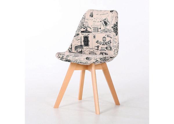 Solid Wood Legs Home Upholstered Dining Room Chairs