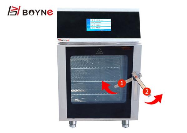 Touch Tablet 4 Tray Combi Oven Bread Baking Steaming Multi Function oven