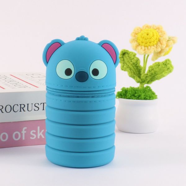 Свертываемый силиконовый карандаш, легко очищаемый, водонепроницаемый