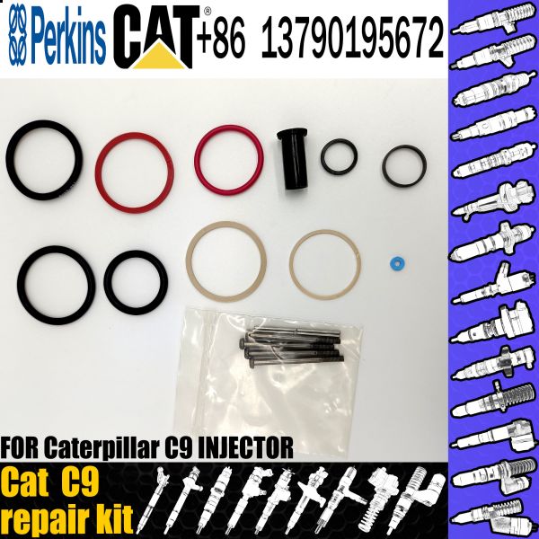 CAT Excavator Injector Repair Kit C9 Engine O Rings Rubber Seals Set