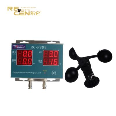 Crane Wind Speed Indicator Construction Digital Monitor Anemometer High Precision