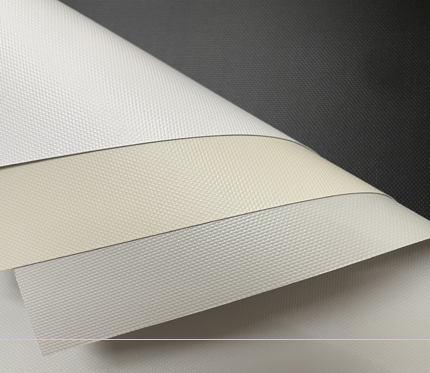 Светомаскировка стеклоткани ослепляет прокатанный PVC занавеса 0.35mm ткани