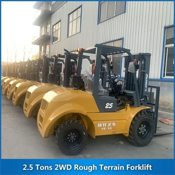 2.5 Tons 2WD Rough Terrain Lift Truck FD25-S 2500KG