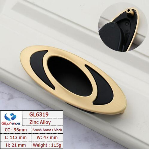 Gold Plated Ceramic Kitchen Cabinet Knobs / Closet  Porcelain Handles T Bar Pulls  Furniture Fittings