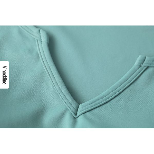 Altiland проложило женщин разминка покрывает v - футболки спорт спортзала йоги шеи