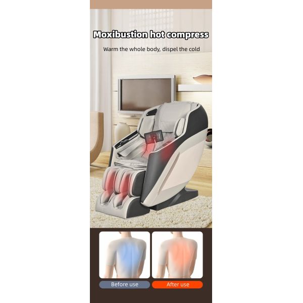 Household Smart Whole Body Massage Chair with Automatic Air Bag Massager Commercial Furniture