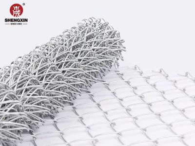 Customized  Steel 8 Ft Chain Link Fence Rolls High Durability