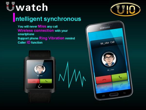 2015 New Hot Smart Watch Wristwatch Mobile Phones with Bluetooth GPS