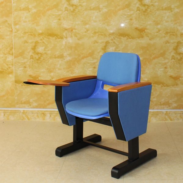 Flameproof Folding Cinema Seats With Double Steel Legs Movie Theater Antistatic