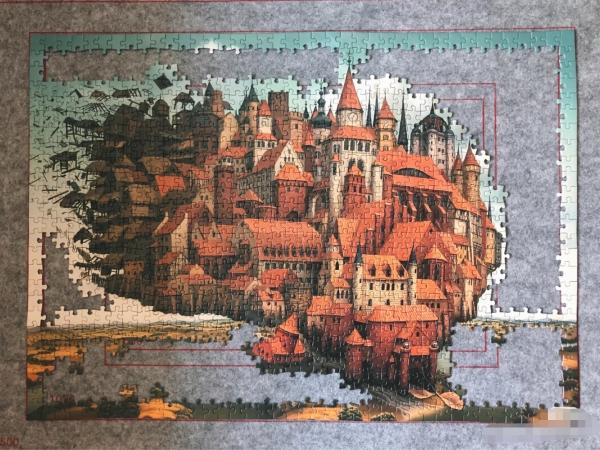1000Pieces DIY Jigsaw Puzzles Games For Kids 300gsm C1S Paper