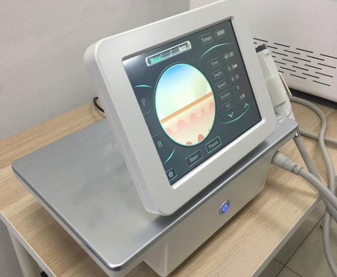 Body Fractional Micro Needle RF Frequency Microneedle 49 Pin Beauty Machine Body Equipment with Vacuum