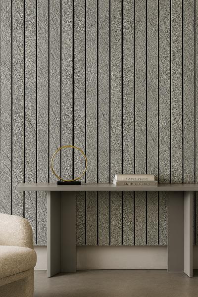 Arrow Figurd MDF Wood Slat Acoustic Panel For Office Building Decoration