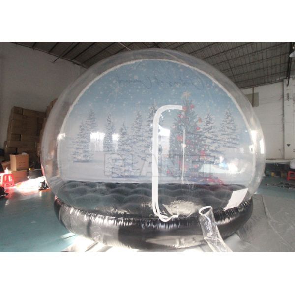 глобуса снега рождества PVC 3M будочка фото шарика глобуса снега 4M большого раздувная
