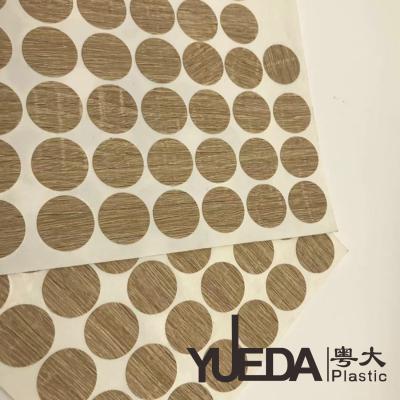 Water Resistance PVC Screw Cap Stickers Furniture Stickers To Cover Screws
