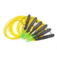 Cabo de remendo endurecido de Corning OptiTap do cabo pendente do conector de OptiTap