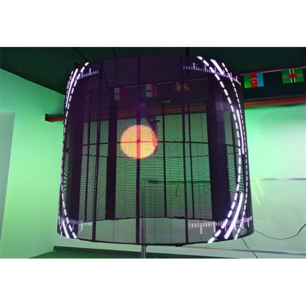 Customizable High Brightness 4000-4500cd P3.9 LED Grille Light Panel 500*1000mm Size