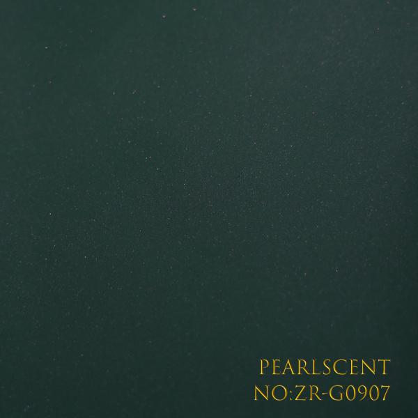 Papel de embalaje de perlas de color verde oscuro cepillado para cajas de regalo