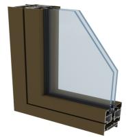 O ODM do OEM anodizou os perfis ISO9001 do quadro de janela de alumínio