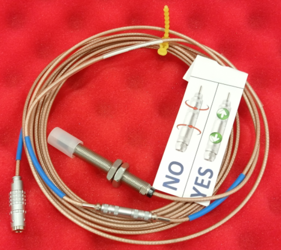 Кабель датчика вихревого тока датчика 8mm датчика EPRO вибрации PR6423/004-010 EMERSON