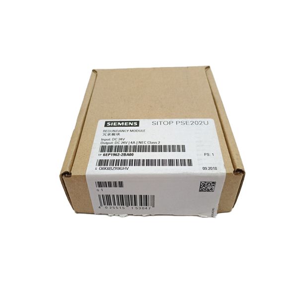 SITOP PSE202U Siemens Redundancy Module 6EP1962-2BA00 NEC Classe 2 para desacoplamento