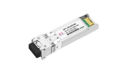 1550nm LC Optical Transceiver 10G SFP+ BIDI 80km Optical Fiber Module
