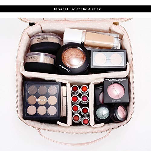 Professional Small Makeup Vanity Bag , Portable Cosmetic Organizer Case