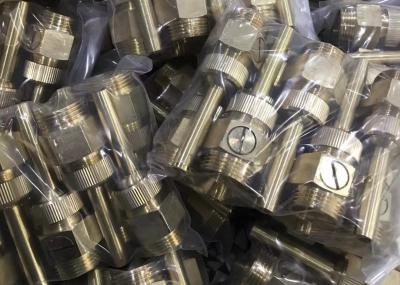 3m3/h Brass Singe Jet Dancing Fountain Nozzles With Adjustable Valve