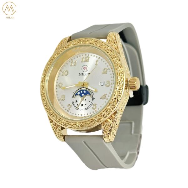 Factory Wholesale Fashion Minimalist Quality Quartz Wrist Watch with Silicone Band