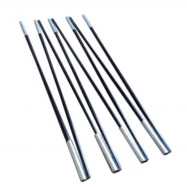 Camping Gear Fiberglass FRP Pultruded Tube Adjustable Tent Pole Lightweight Outdoor Equipment