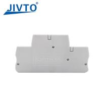 D-PTTB 1.5/S Capa de extremo PTTB1.5/S Conector de doble nivel Din Accesorios de bloque de terminal 1.5mm Placa de extremo de barrera de plástico