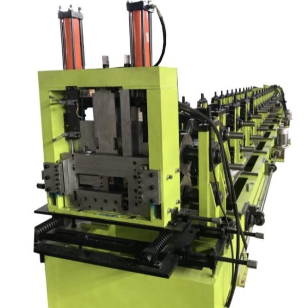 Fully Automatic Interchangeable Galvanized Steel Roll Forming Machine For Purlin