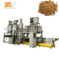 Aliments pour animaux d'installation de fabrication d'aliment pour animaux familiers de boudineuse à vis/jumeaux faisant la machine