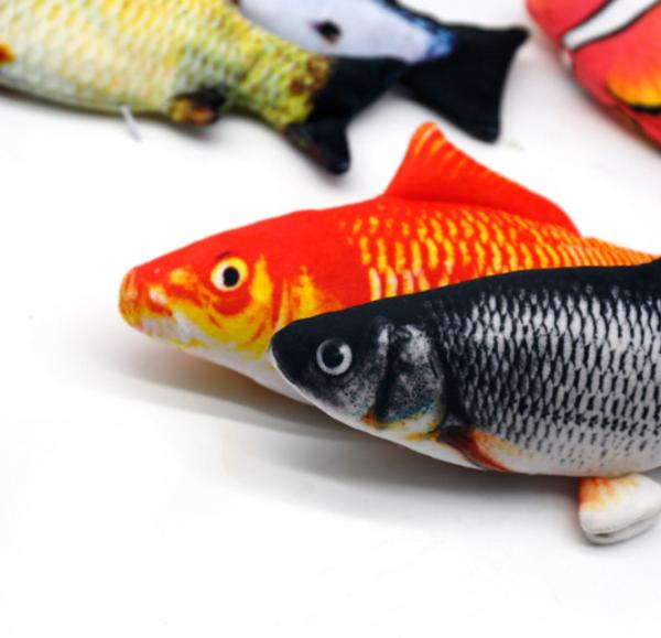 Fish Simulation Animal Plush Toys Electric Fish Props Non Toxic