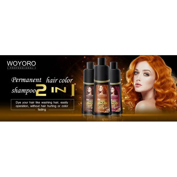 A garrafa feita sob encomenda embalou o champô 15ml*2 do cabelo preto para o supermercado