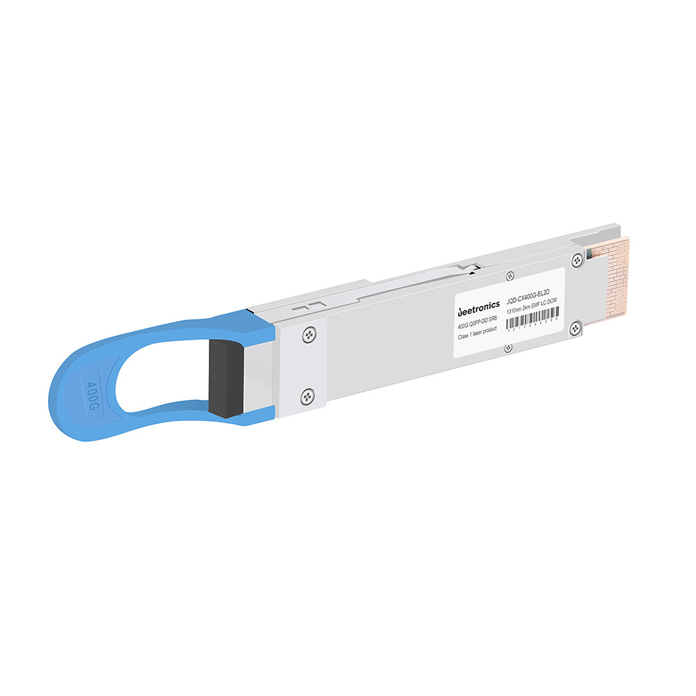 Дуплексный LC 400Gbps QSFP-DD оптический передатчик 1310nm SMF 2KM JQD-CX400G-EL2D