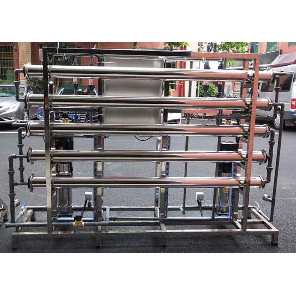 RO System Ultrapure Water Equipment 1000LPH For Food / Beverage/ Medicine/ Chemical / Petroleum Industry