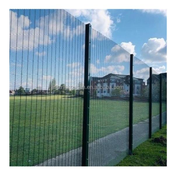 Modern Stylish Iron Garden Security Fence 358 Anti-Climb Malaysia Clear Vu Mesh Fence
