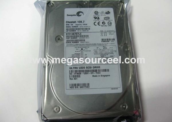 Seagate Cheetah 10K.7 ST3146707LC 147GB 10000 RPM 8MB Cache SCSI Ultra320 80pin 3.5 Hard Drive Bare Drive