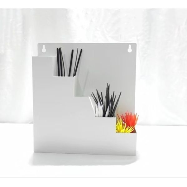 Blue Industrial Metal Iron Storage Box Cable Ties Organizer Box For German Market