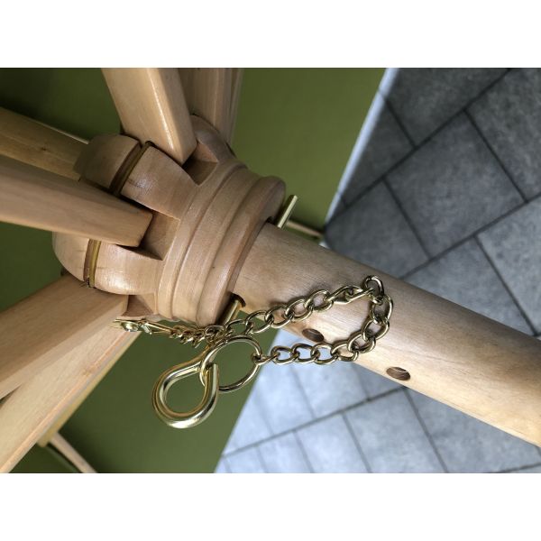 colorful fashion wooden garden umbrella for outdoor