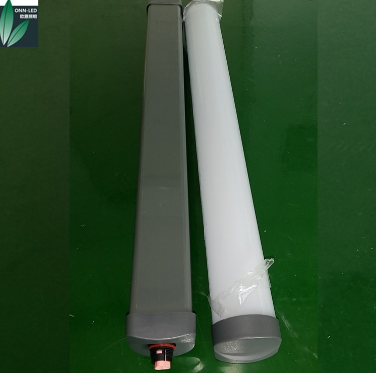 Super Bright Tri Proof LED Tube Light Cold White 600mm 1200mm Waterproof IP65