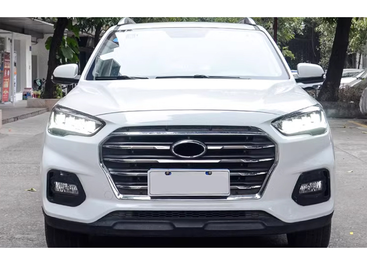 Hyundai IX35 Tucson 2018 2020 Accessories LED Head Lights Headlights Front Lmap Upgrade 4 Lens Demon LED Headlamps