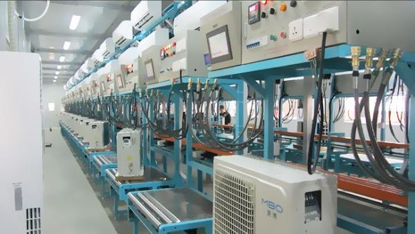 Automatic Home Air Conditioning Outside Intelligent Production Line Series